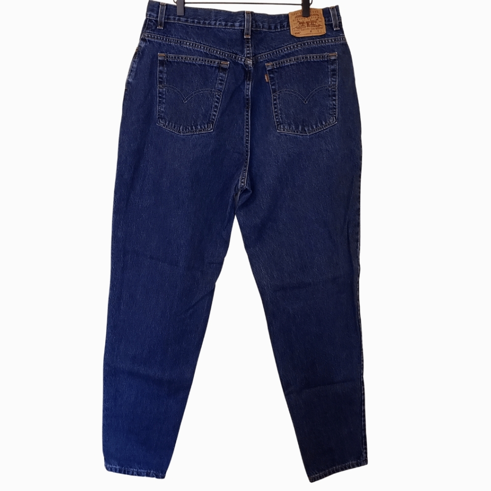 Levi's 550 Relaxed Fit Tapered Leg High Waist Mom Jeans Size 20